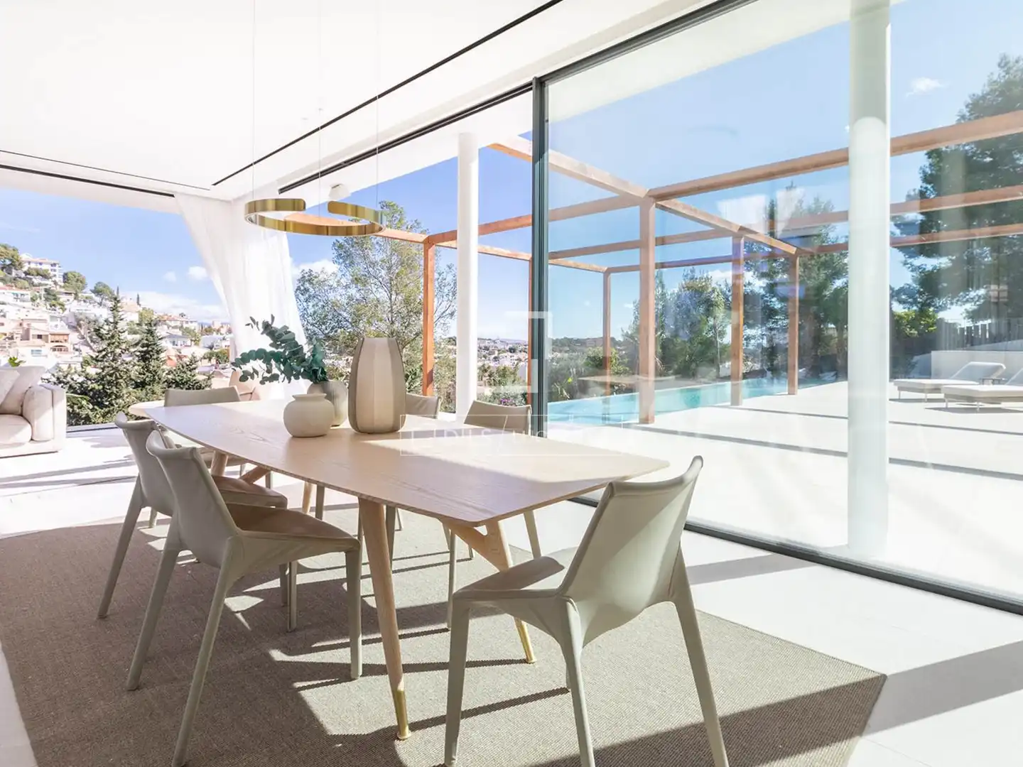 Dining room of Houses for sale in Calvià  with Air Conditioner, Private garden and Terrace