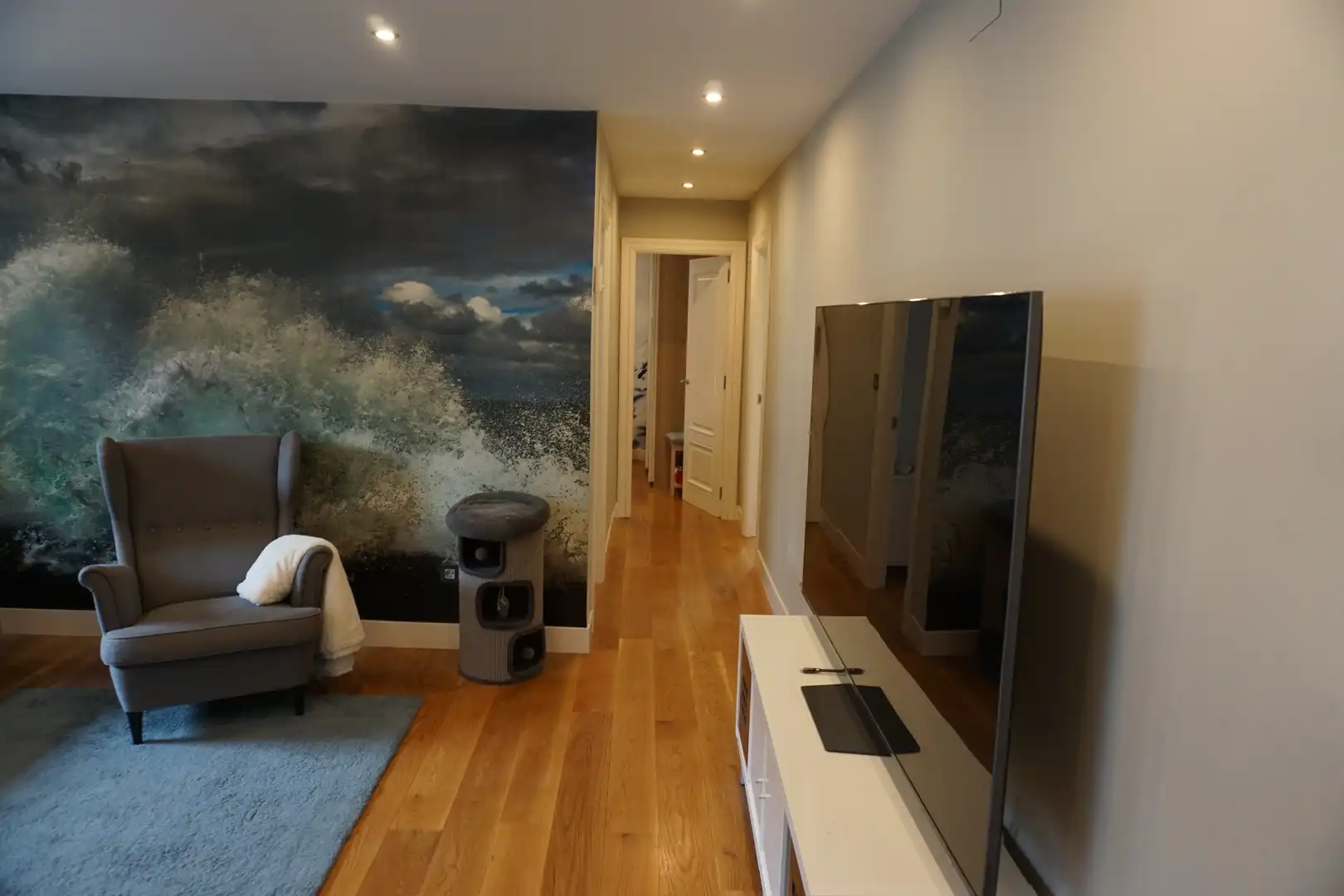 Wohnzimmer von Wohnung zum Verkauf in Basauri  mit Heizung, Möbliert und Ofen