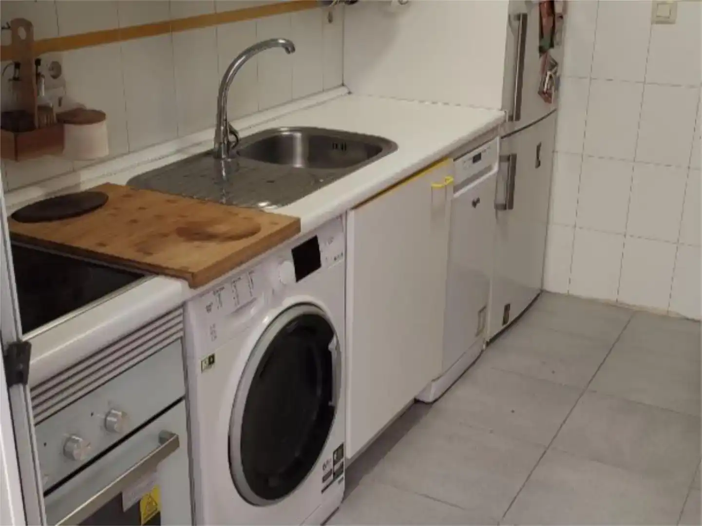 Cuina de Pis en venda en Galapagar amb Aire condicionat, Jardí privat i Parquet