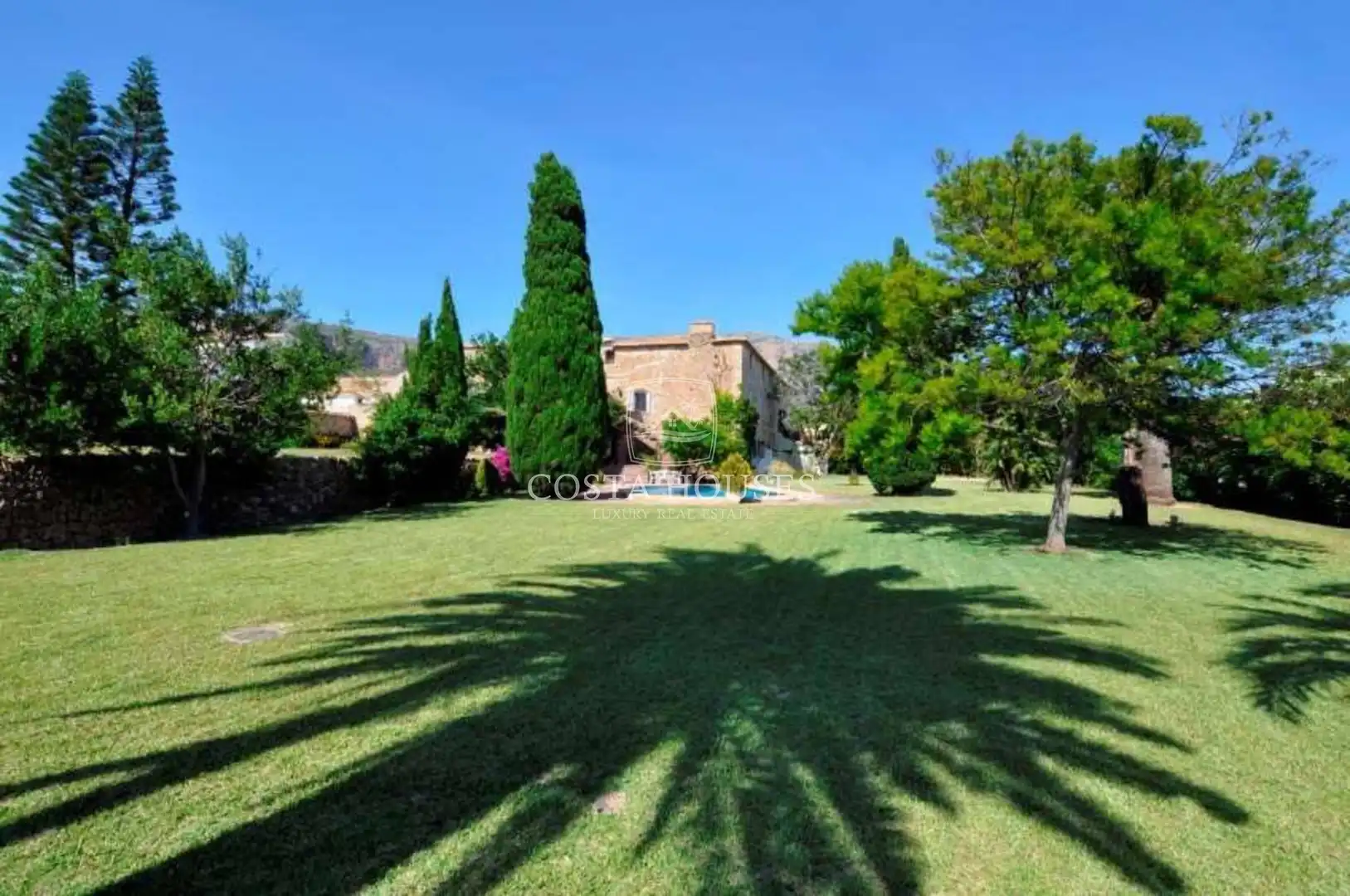 Jardí de Casa o xalet en venda en Dénia amb Calefacció, Jardí privat i Terrassa