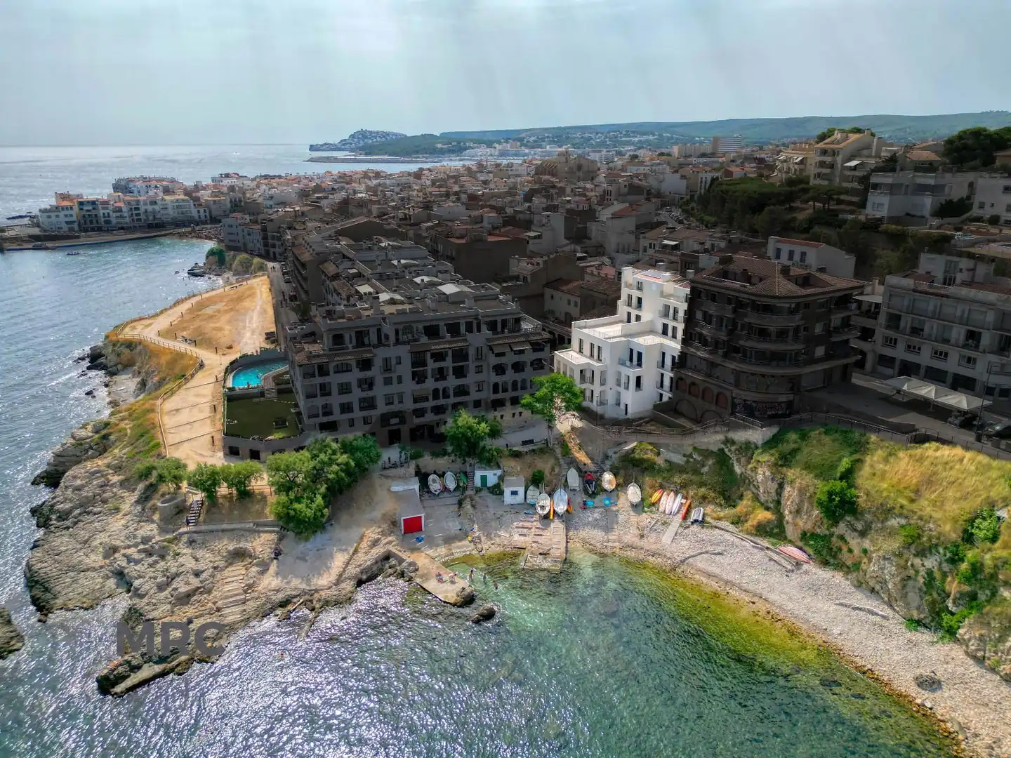 Vista exterior de Pis en venda en L'Escala amb Aire condicionat i Terrassa