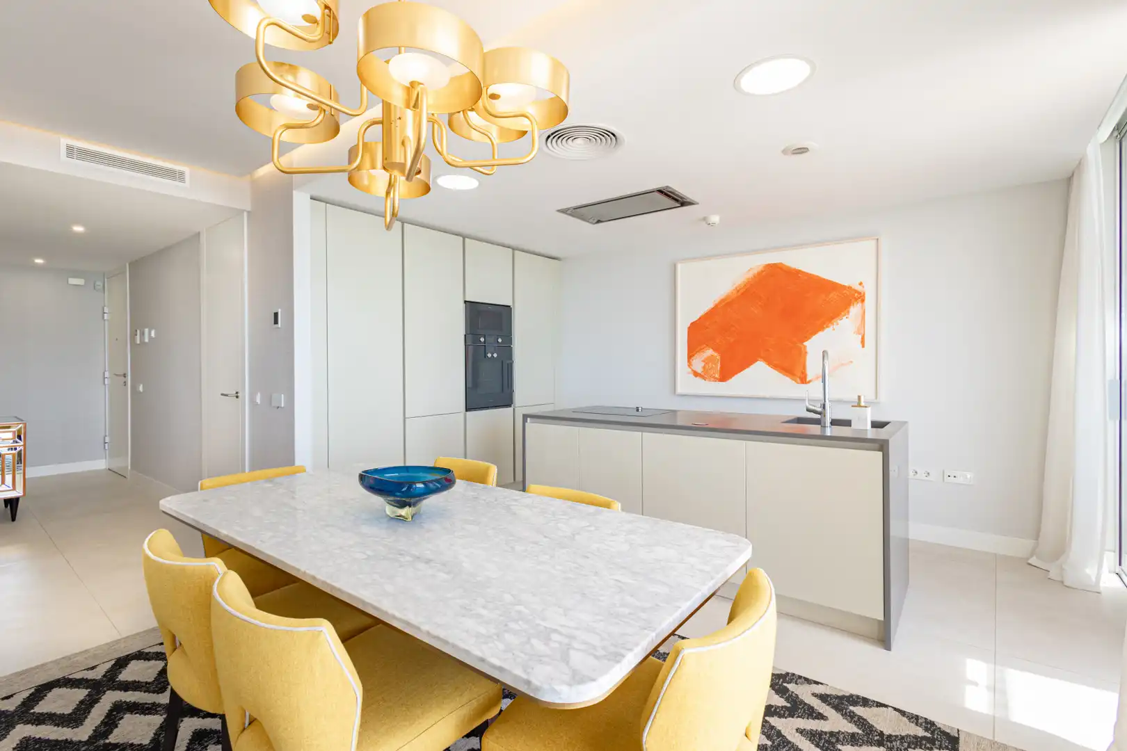 Comedor de Apartamento en venta en Estepona con Aire acondicionado, Calefacción y Terraza