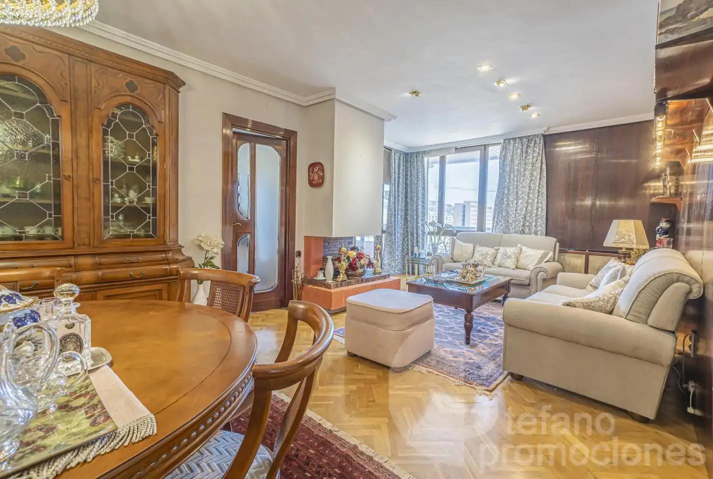Sala de estar de Piso en venta en Málaga con Aire acondicionado, Parquet y Terraza