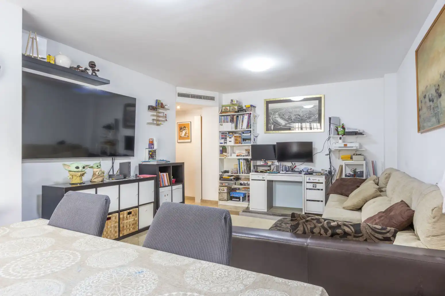 Living room of Flat for sale in Massalfassar  with Heating and Storage room