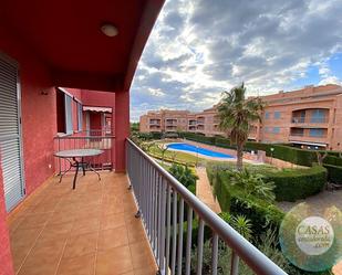 Terrace of Duplex for sale in L'Ametlla de Mar   with Air Conditioner, Terrace and Swimming Pool