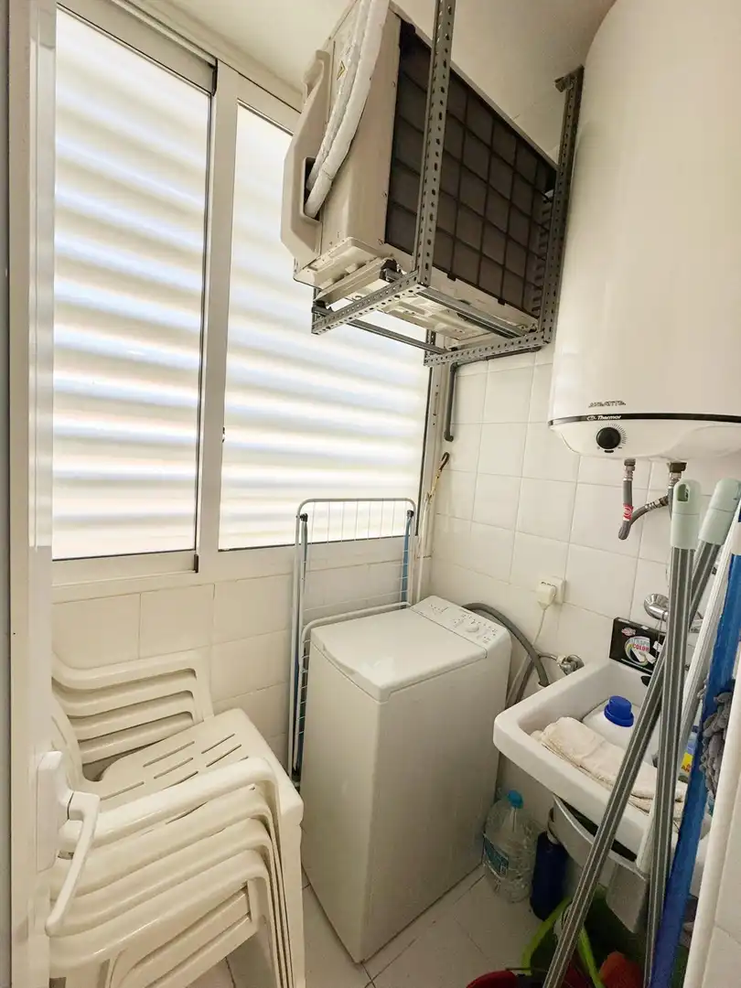 Baño de Apartamento en venta en Dénia con Aire acondicionado, Calefacción y Jardín privado
