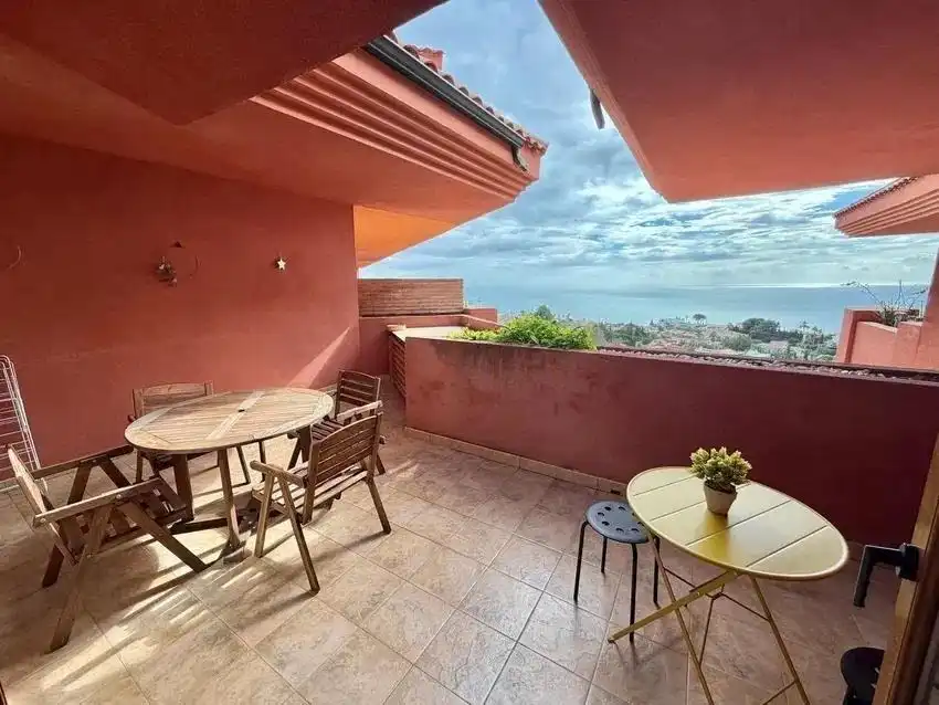 Terrace of Attic for sale in Benalmádena  with Air Conditioner, Private garden and Terrace