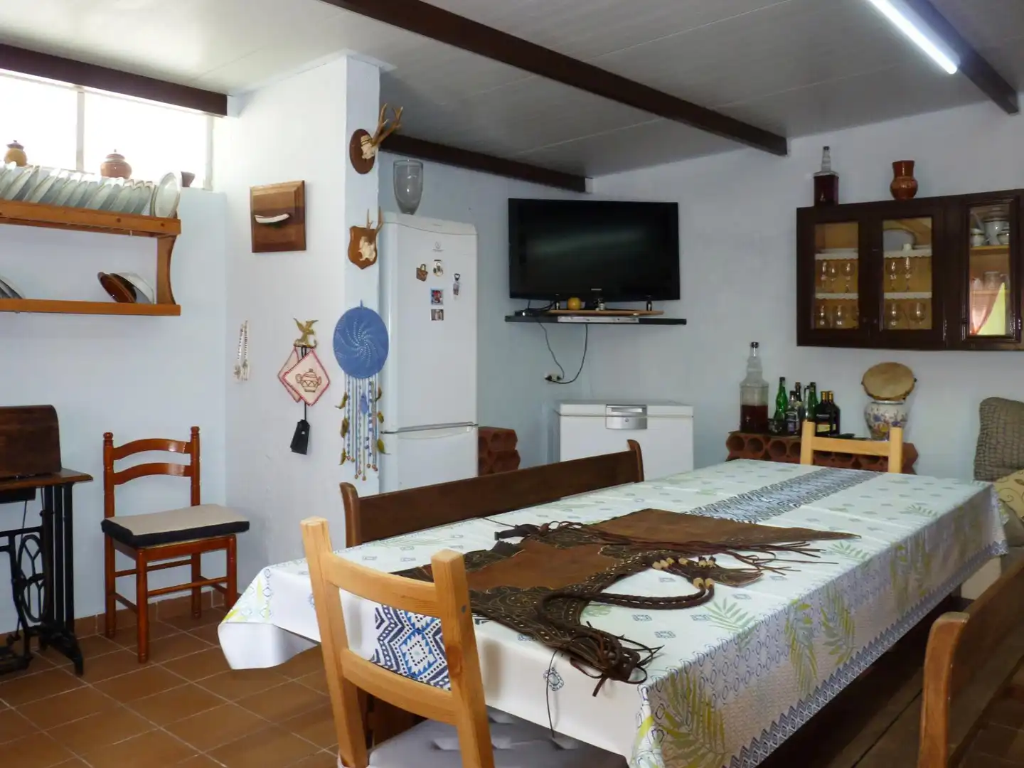 Dining room of Houses for sale in Montellano  with Air Conditioner, Heating and Private garden