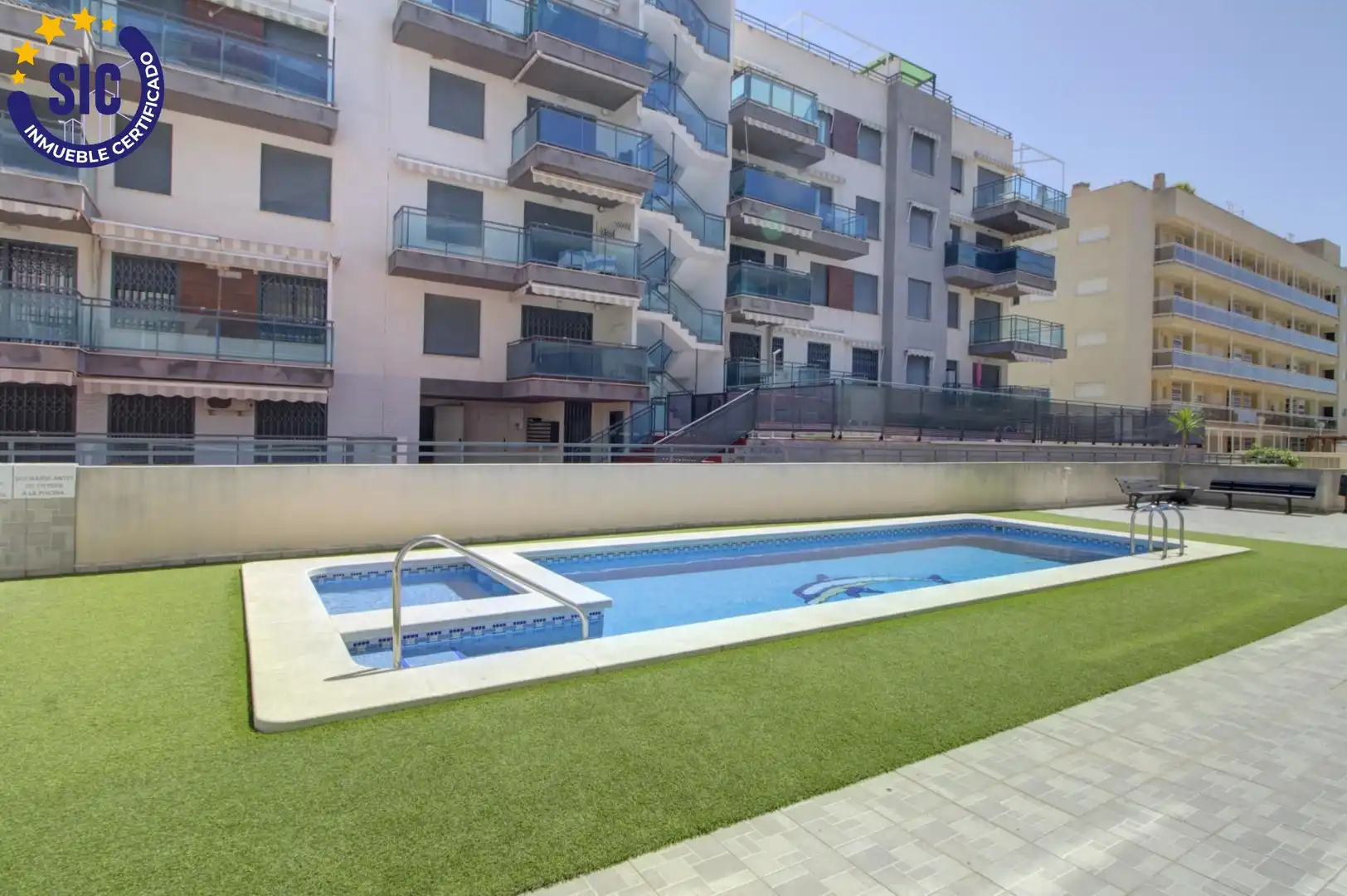 Swimming pool of Apartments for sale in Moncofa  with Private garden, Terrace and Furnished