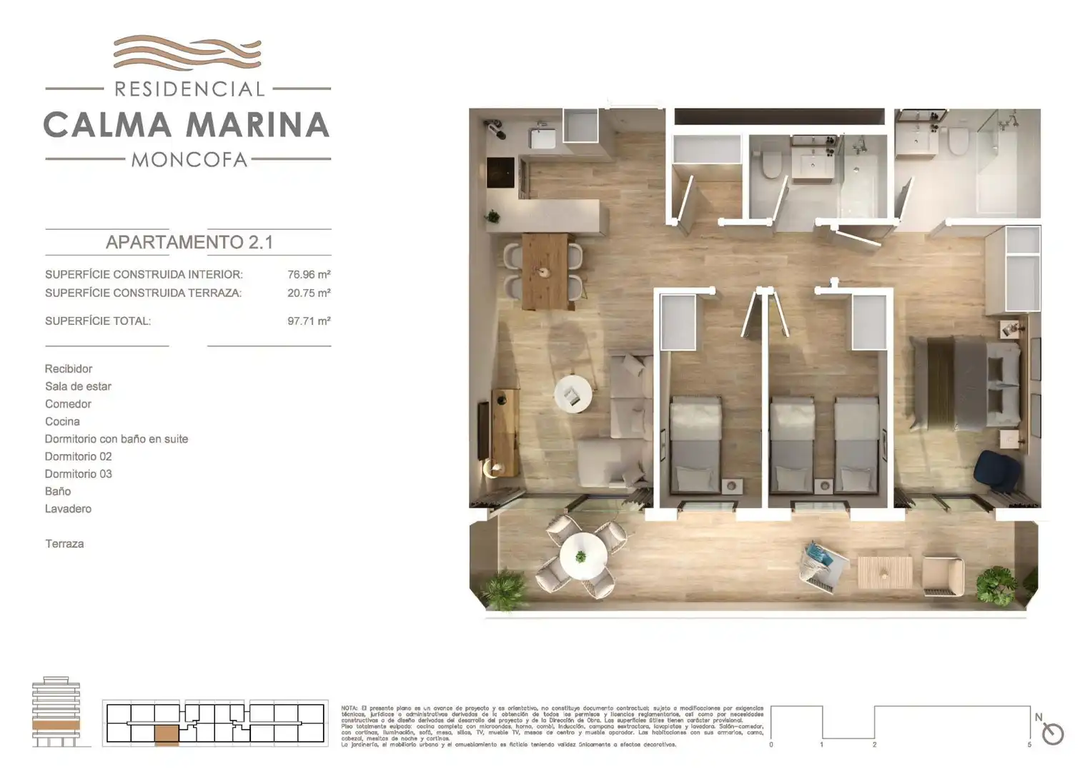 Appartement compact avec piscine à vendre à Moncófar Playa, imagen 39