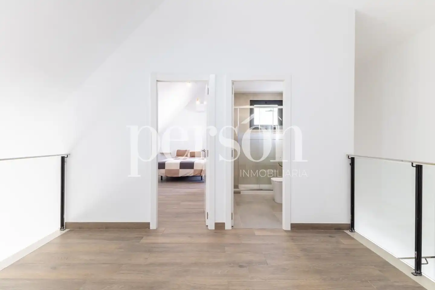 Bedroom of Attic for rent in Valencia  with Air Conditioner, Heating and Terrace
