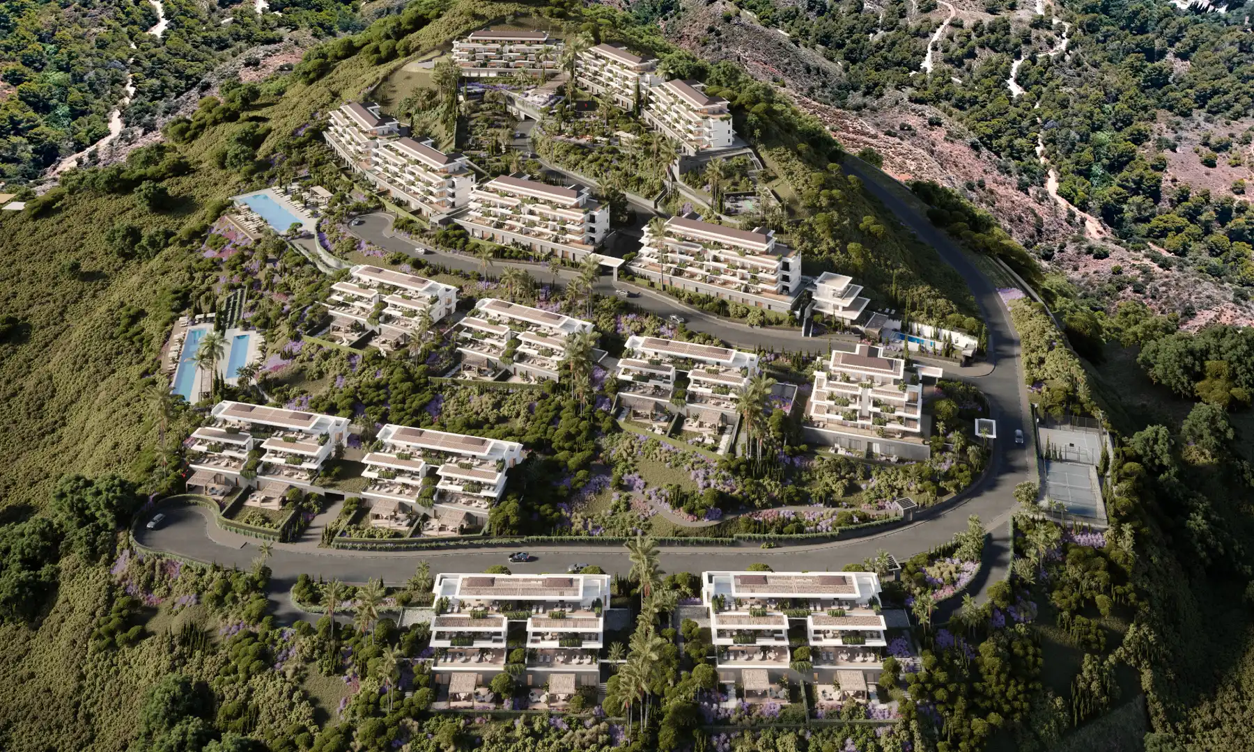 Vista exterior de Apartamento en venta en Mijas con Aire acondicionado, Terraza y Trastero