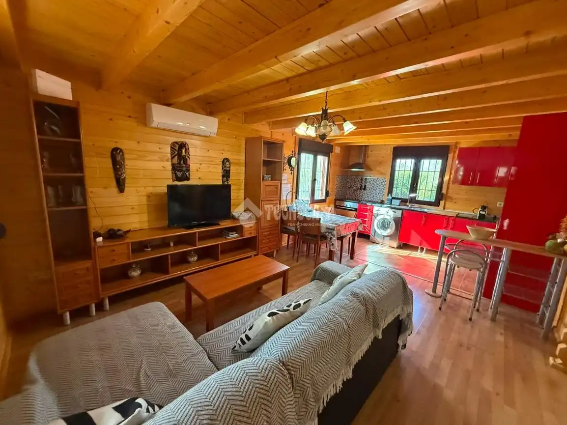 Sala de estar de Finca rústica en venta en Paradas con Aire acondicionado