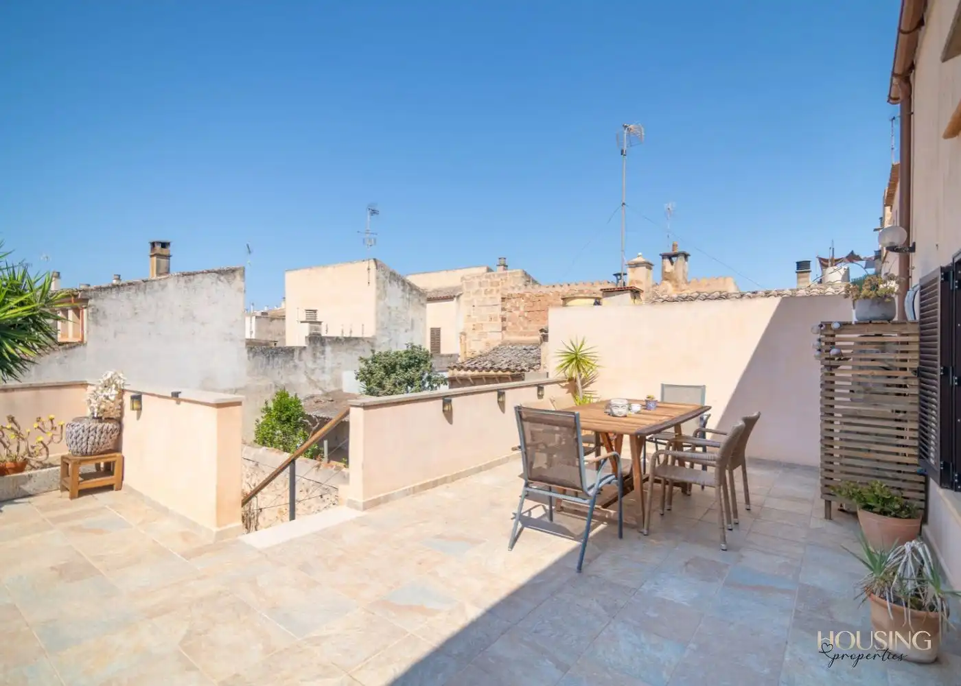 Terraza de Casa adosada en venta en Campos poble