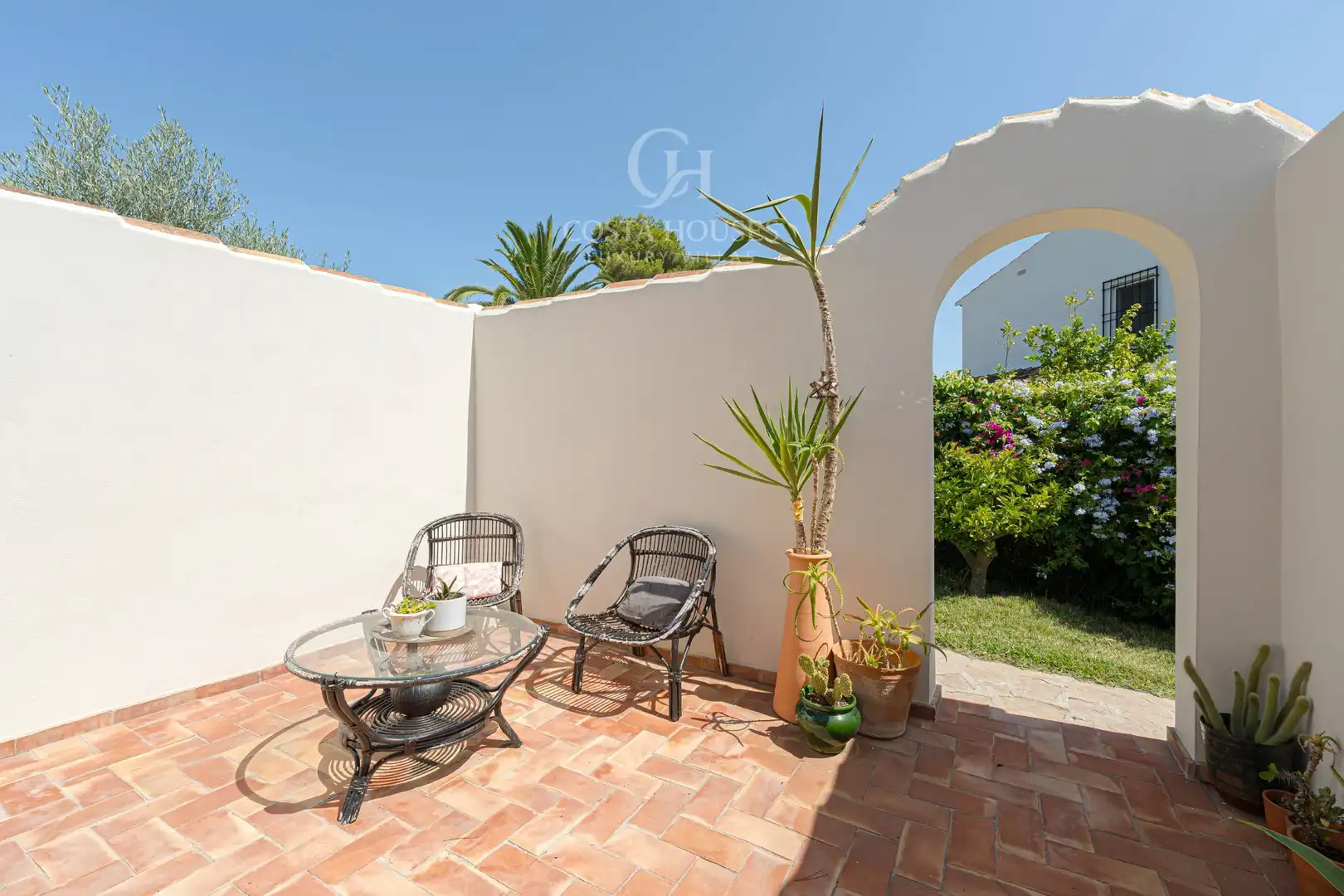Garden of Houses for sale in Jávea / Xàbia  with Air Conditioner, Private garden and Terrace