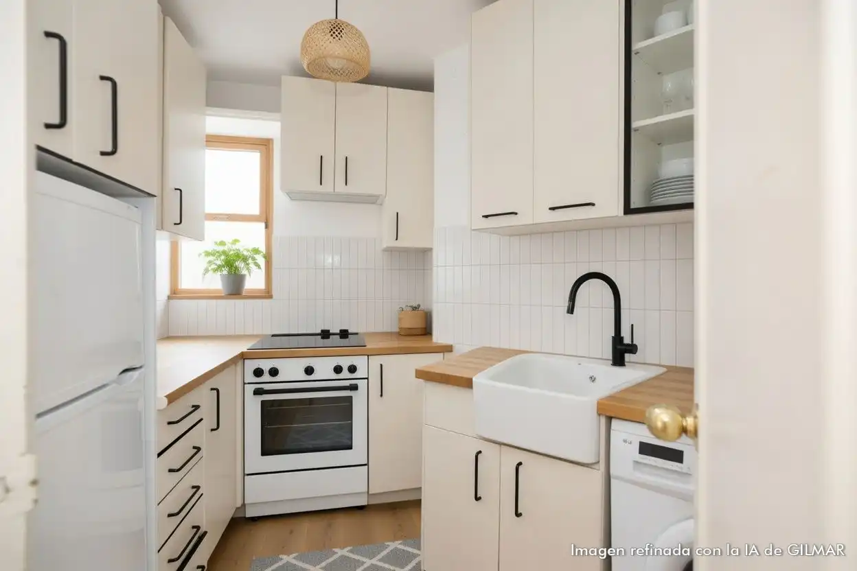 Cocina de Piso en venta en Marbella con Terraza