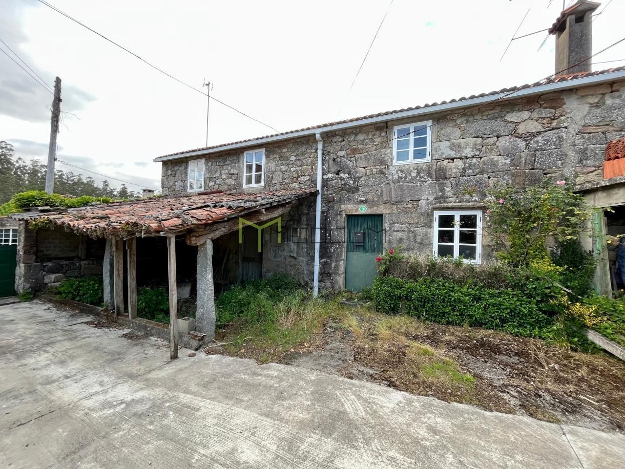 Vista exterior de Casa o xalet en venda en Ames amb Jardí privat