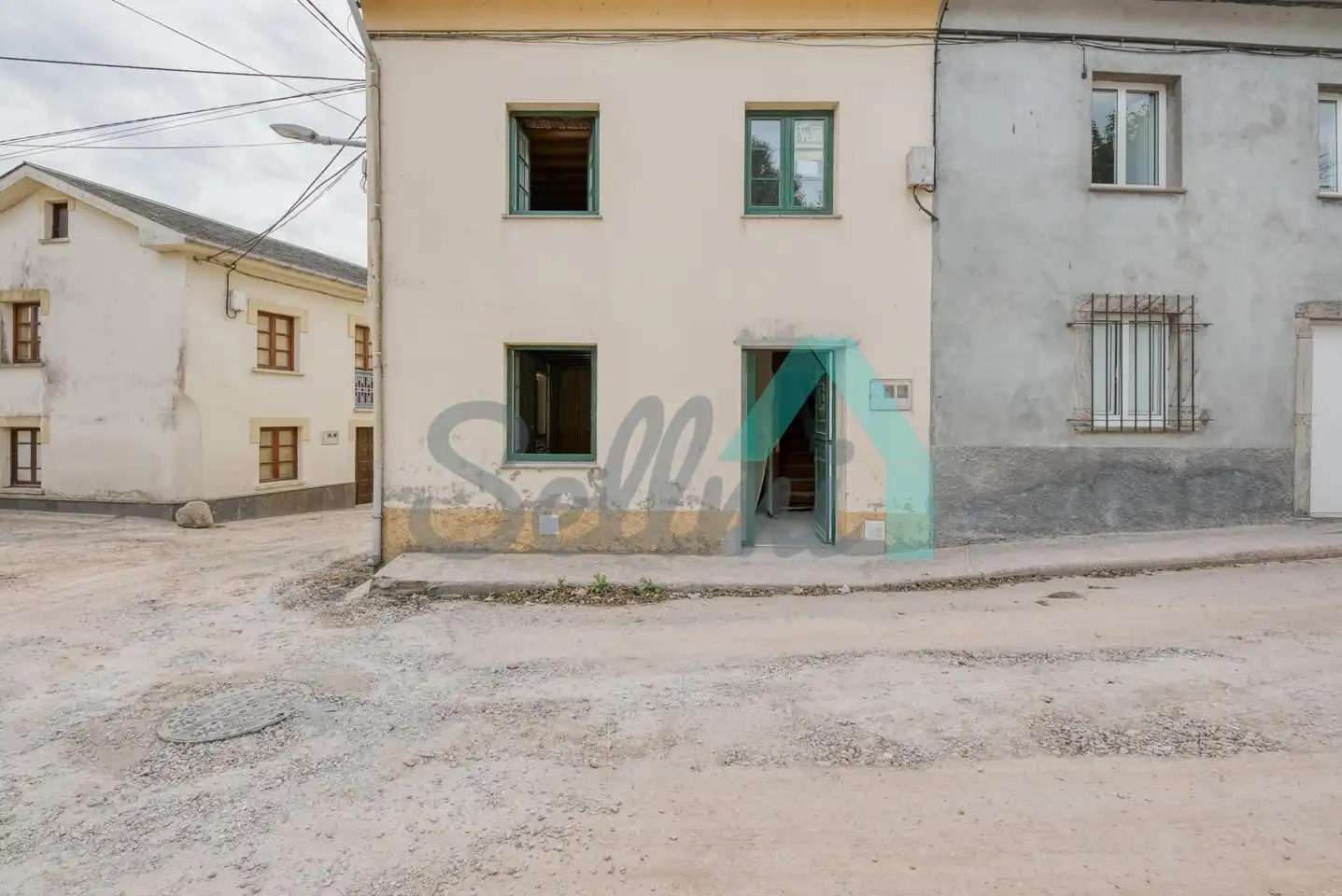 Vista exterior de Casa adosada en venta en Castropol