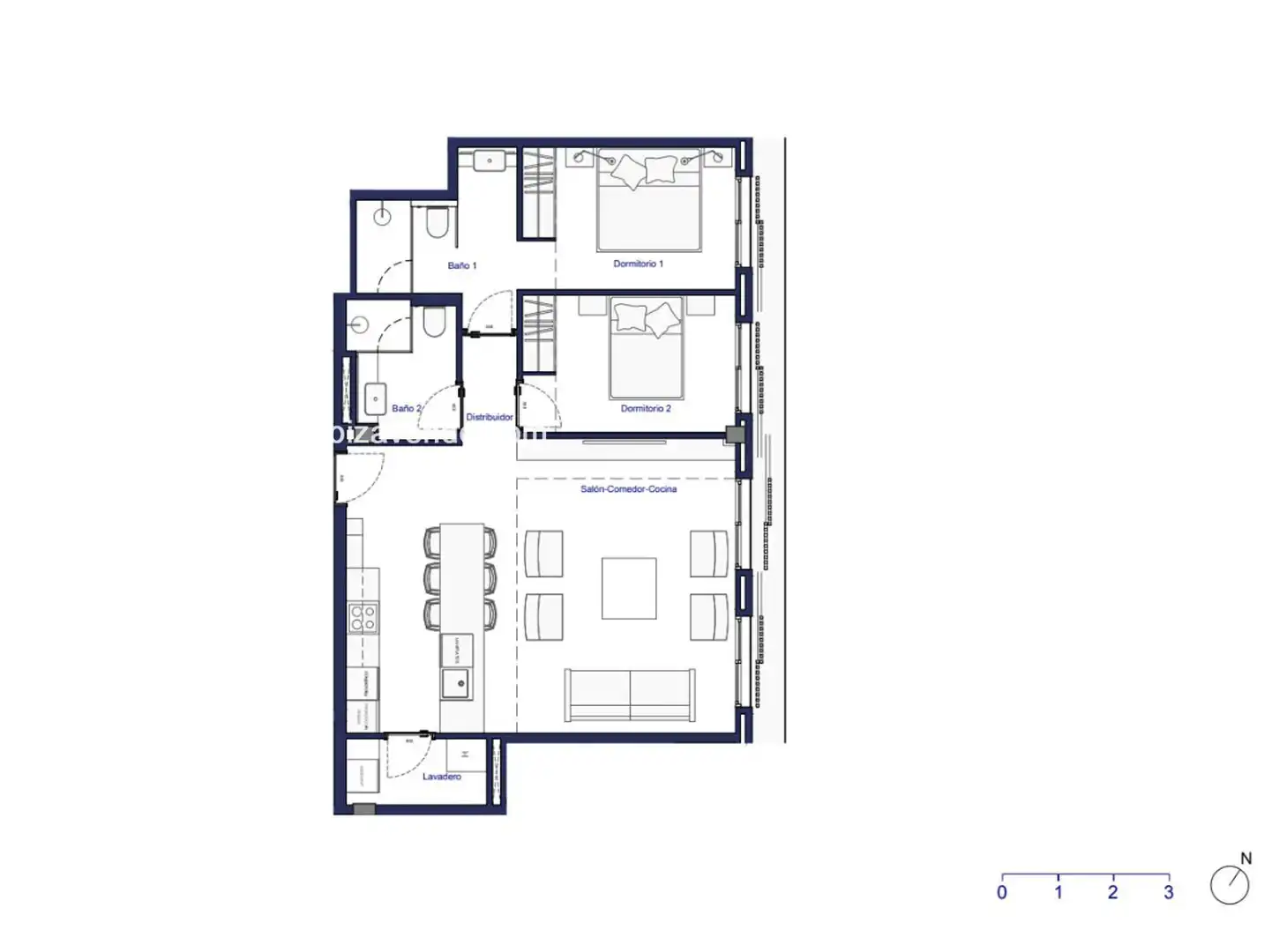 Piso con piscina en venta en Joaquin Gadea, imagen 28