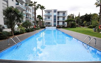 Swimming pool of Flat for sale in Lloret de Mar  with Air Conditioner, Heating and Terrace