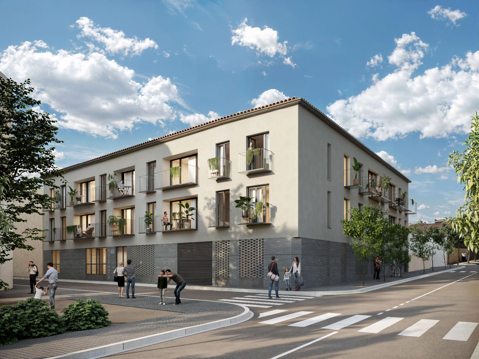 Vista exterior de Pis en venda en Palafrugell amb Terrassa