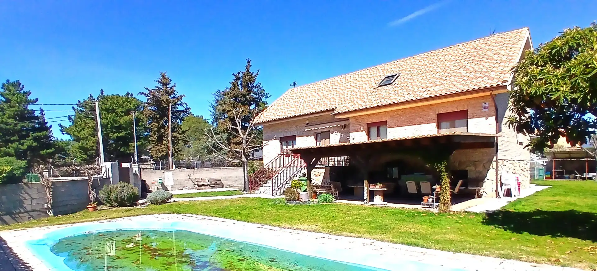 Jardí de Casa o xalet en venda en Guadarrama amb Calefacció, Jardí privat i Terrassa
