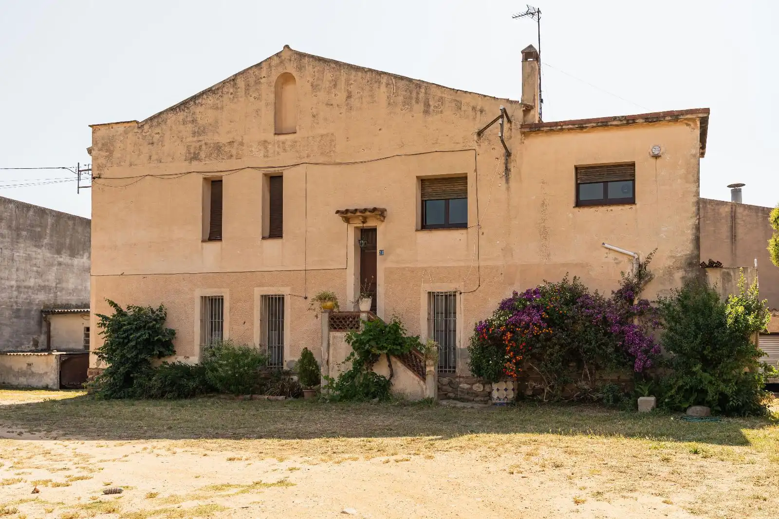 Vista exterior de Finca rústica en venda en La Garriga amb Calefacció, Jardí privat i Terrassa