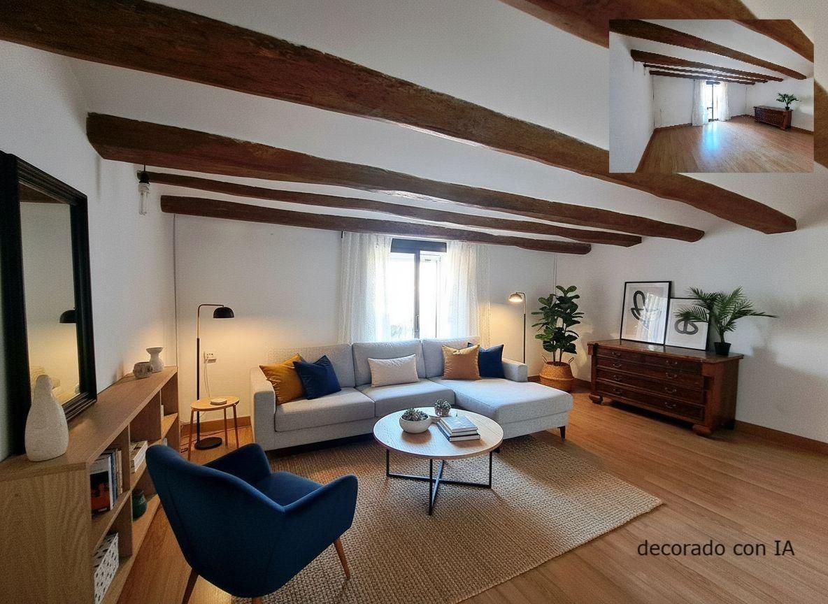 Sala de estar de Casa adosada en venta en Castellví de Rosanes con Jardín privado, Terraza y Trastero