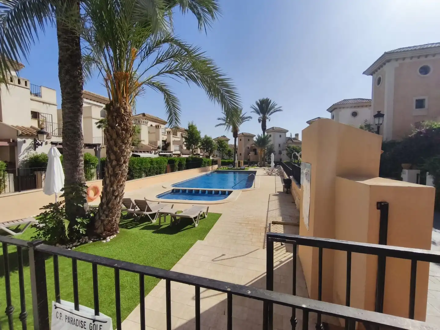 Terraced house with pool for sale in Algorfa