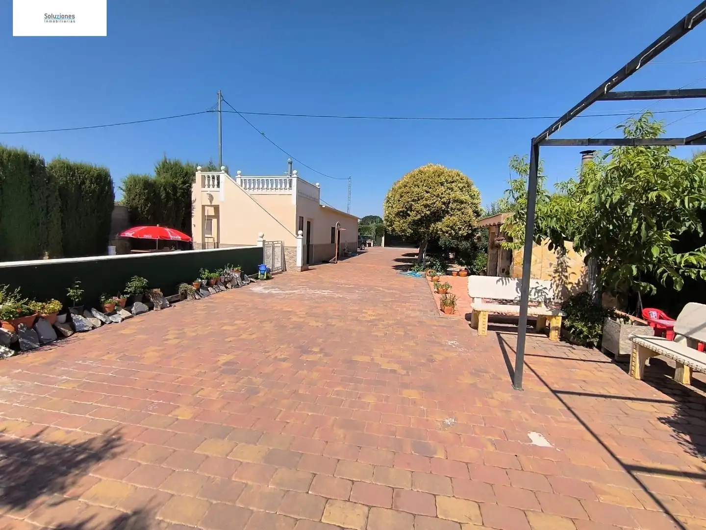 Exterior view of Houses for sale in Albacete  with Air Conditioner, Heating and Private garden