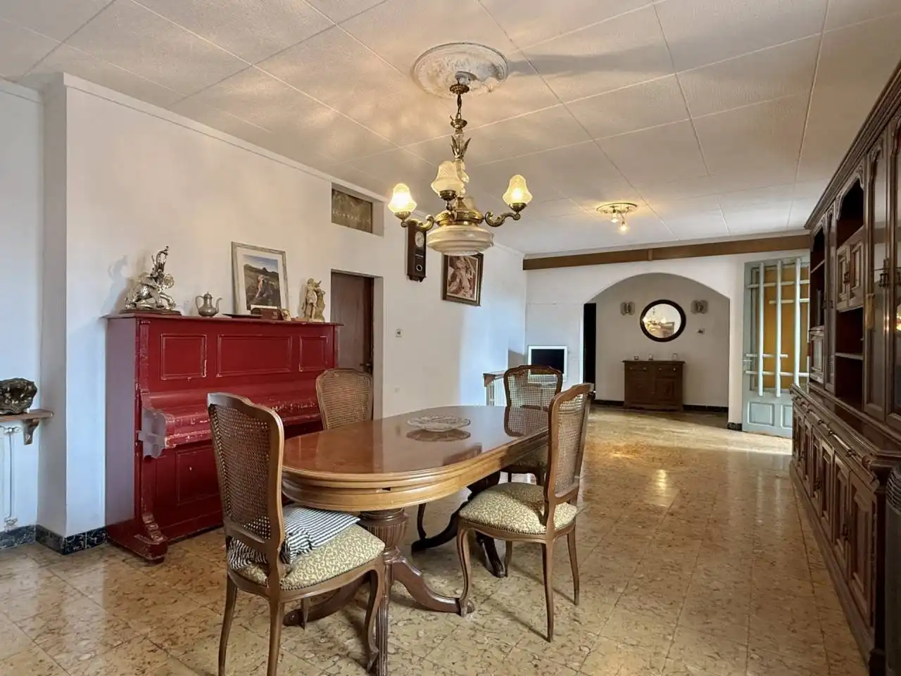 Comedor de Finca rústica en venta en Pontós con Calefacción, Jardín privado y Terraza