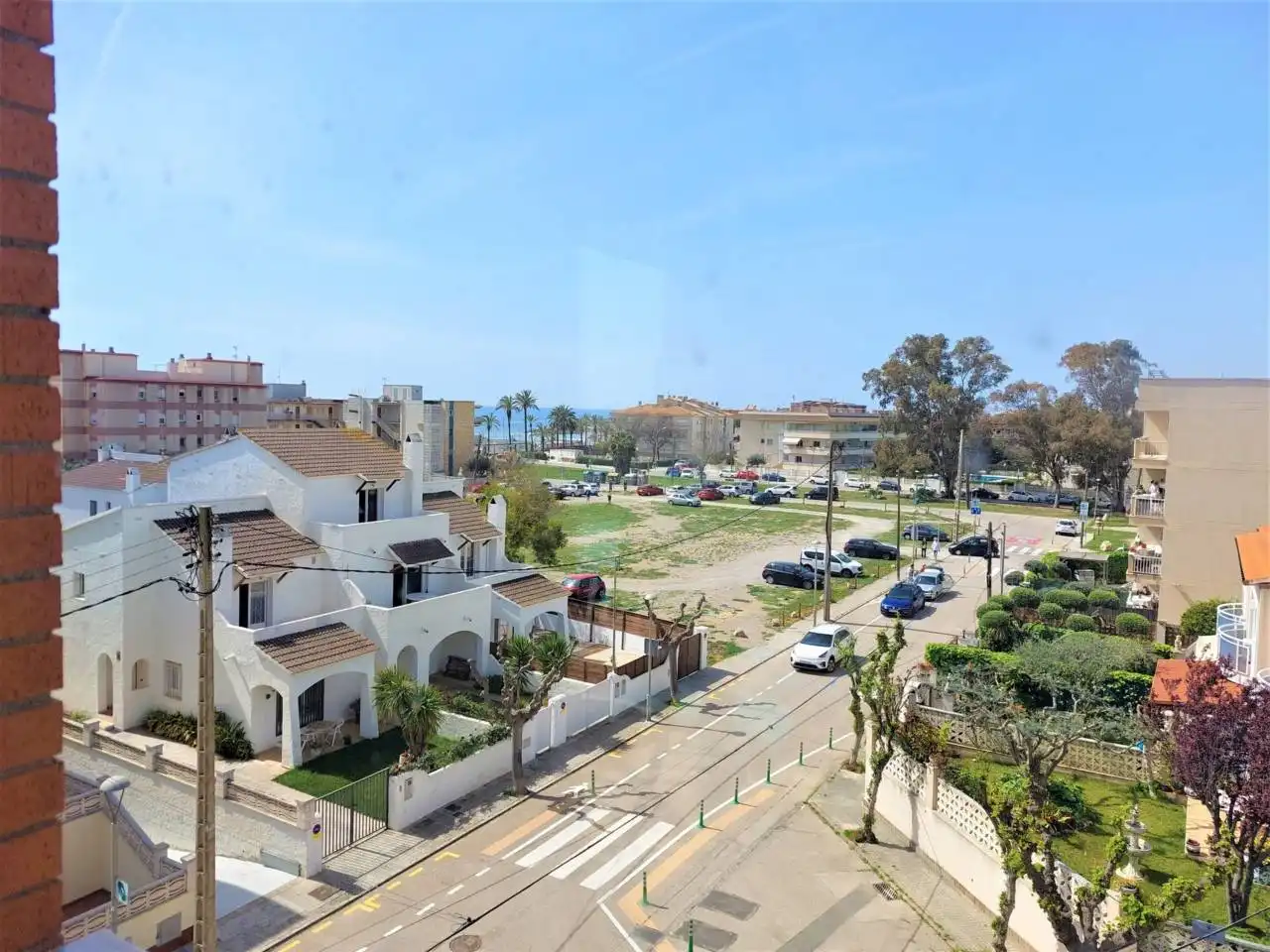 Vista exterior de Piso de alquiler en Vilanova i la Geltrú con Aire acondicionado, Calefacción y Terraza