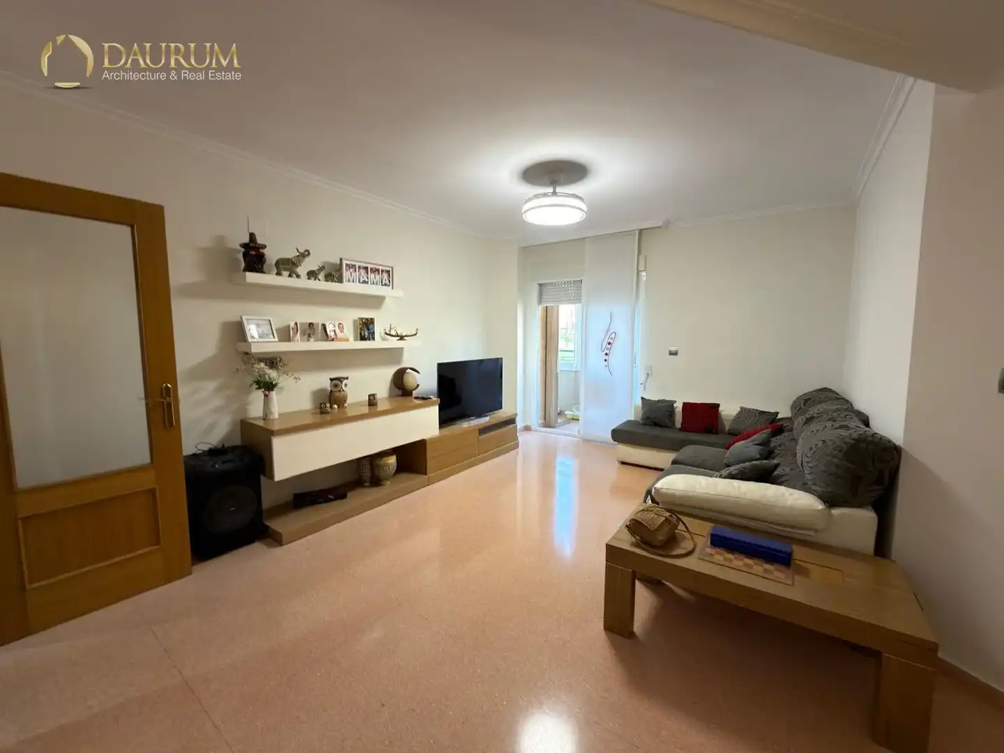 Wohnzimmer von Wohnung zum Verkauf in San Vicente del Raspeig / Sant Vicent del Raspeig mit Klimaanlage, Heizung und Terrasse