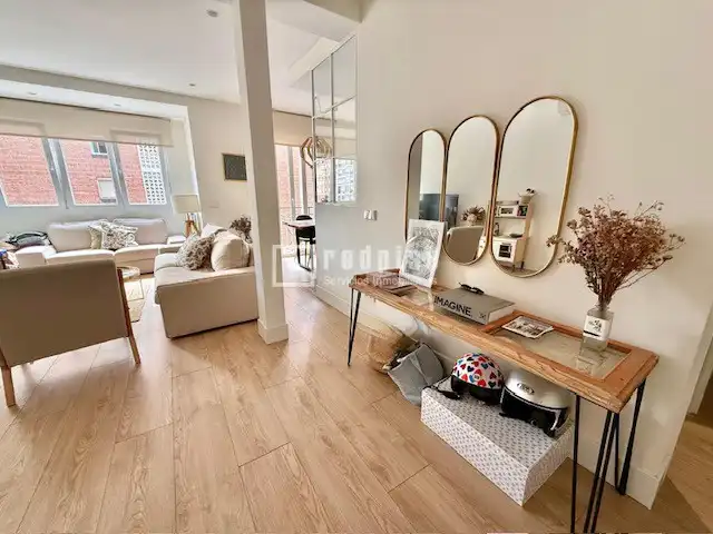 Sala de estar de Piso en venta en Madrid con Calefacción y Terraza