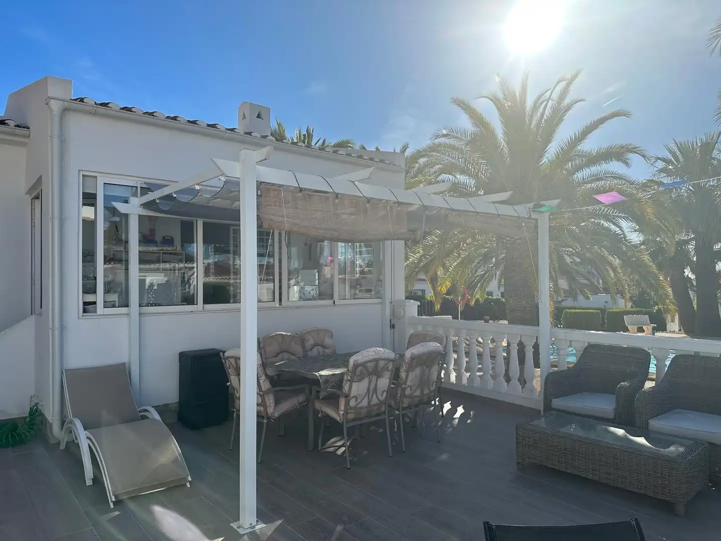 Terrace of Houses for rent in La Nucia  with Air Conditioner, Heating and Terrace