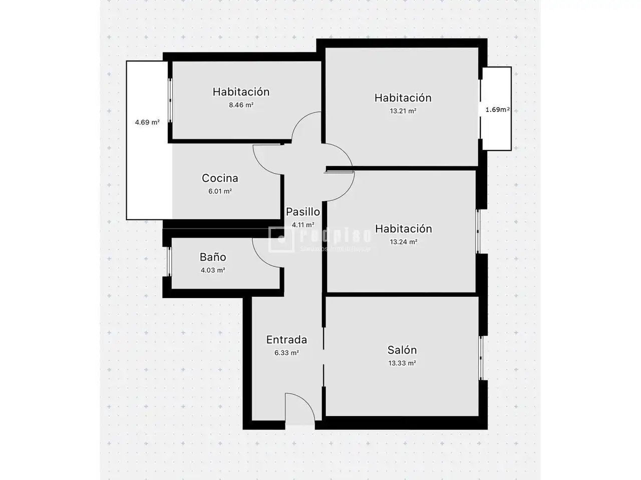 Piso en venta en Madrid con Calefacción, Parquet y Terraza