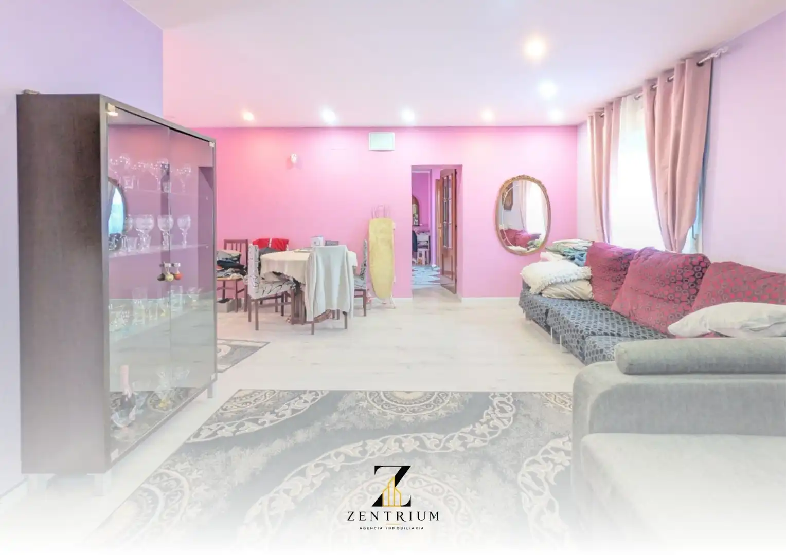 Sala de estar de Casa o chalet en venta en Zaragoza con Aire acondicionado, Terraza y Amueblado