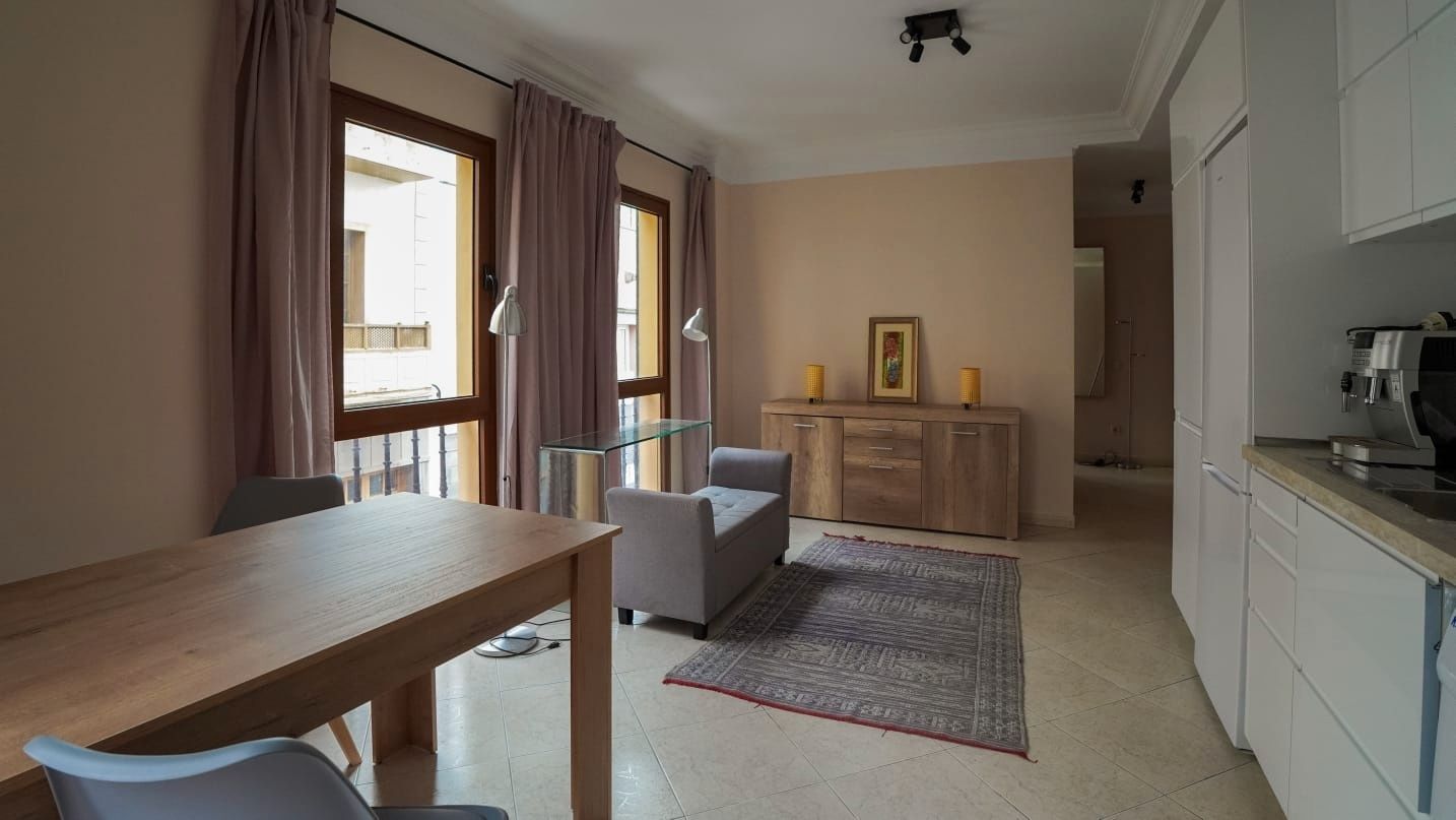 Sala d'estar de Pis en venda en Las Palmas de Gran Canaria amb Moblat