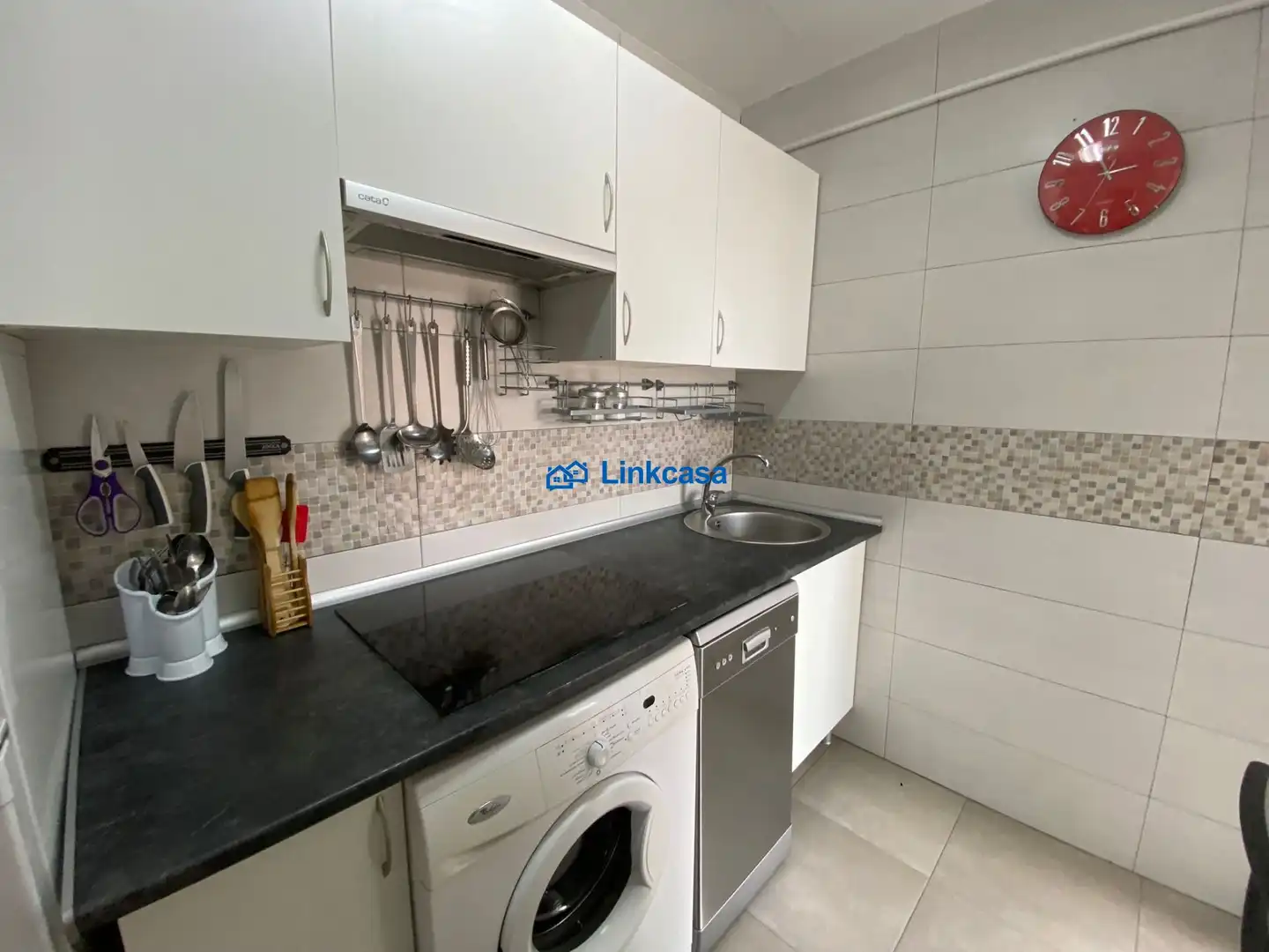 Kitchen of Flat for sale in Madrid  with Air Conditioner, Heating and Terrace