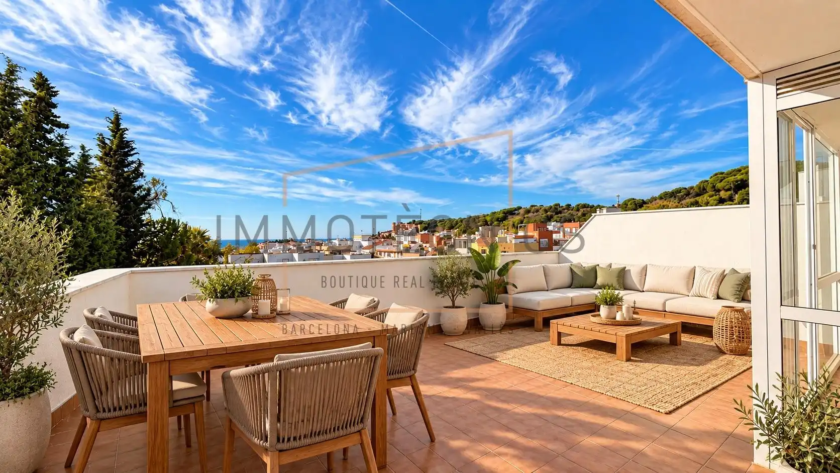 Terraza de Casa adosada en venta en Canet de Mar, Barcelona