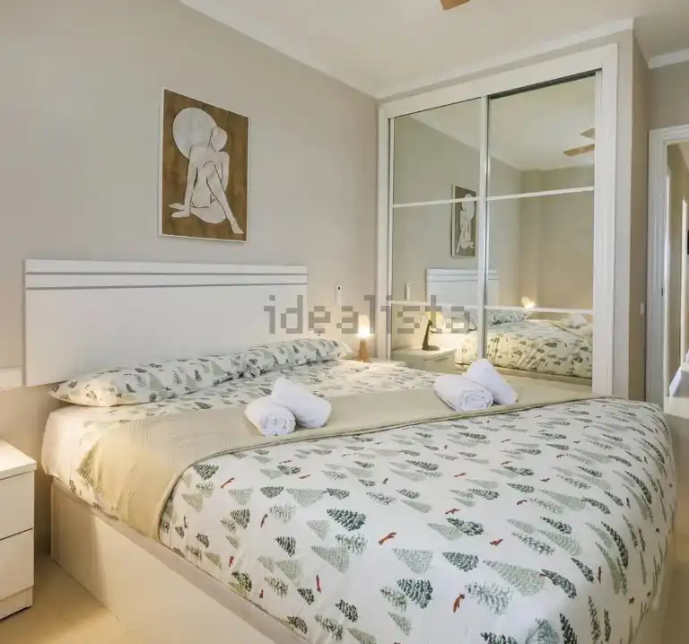 Schlafzimmer von Wohnung zur Miete in El Puig de Santa Maria mit Heizung, Terrasse und Möbliert
