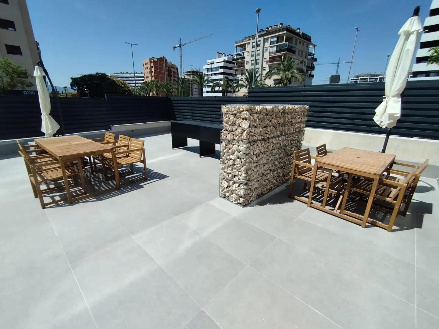 Terrassa de Pis de lloguer en Murcia amb Aire condicionat, Calefacció i Jardí privat