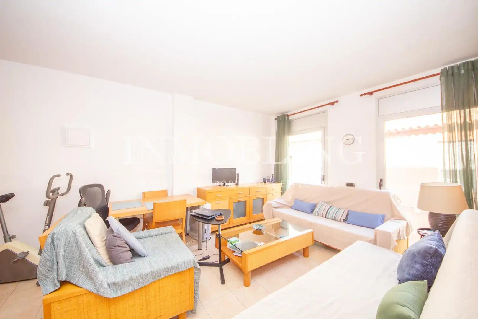 Sala de estar de Piso en venta en Mataró con Amueblado