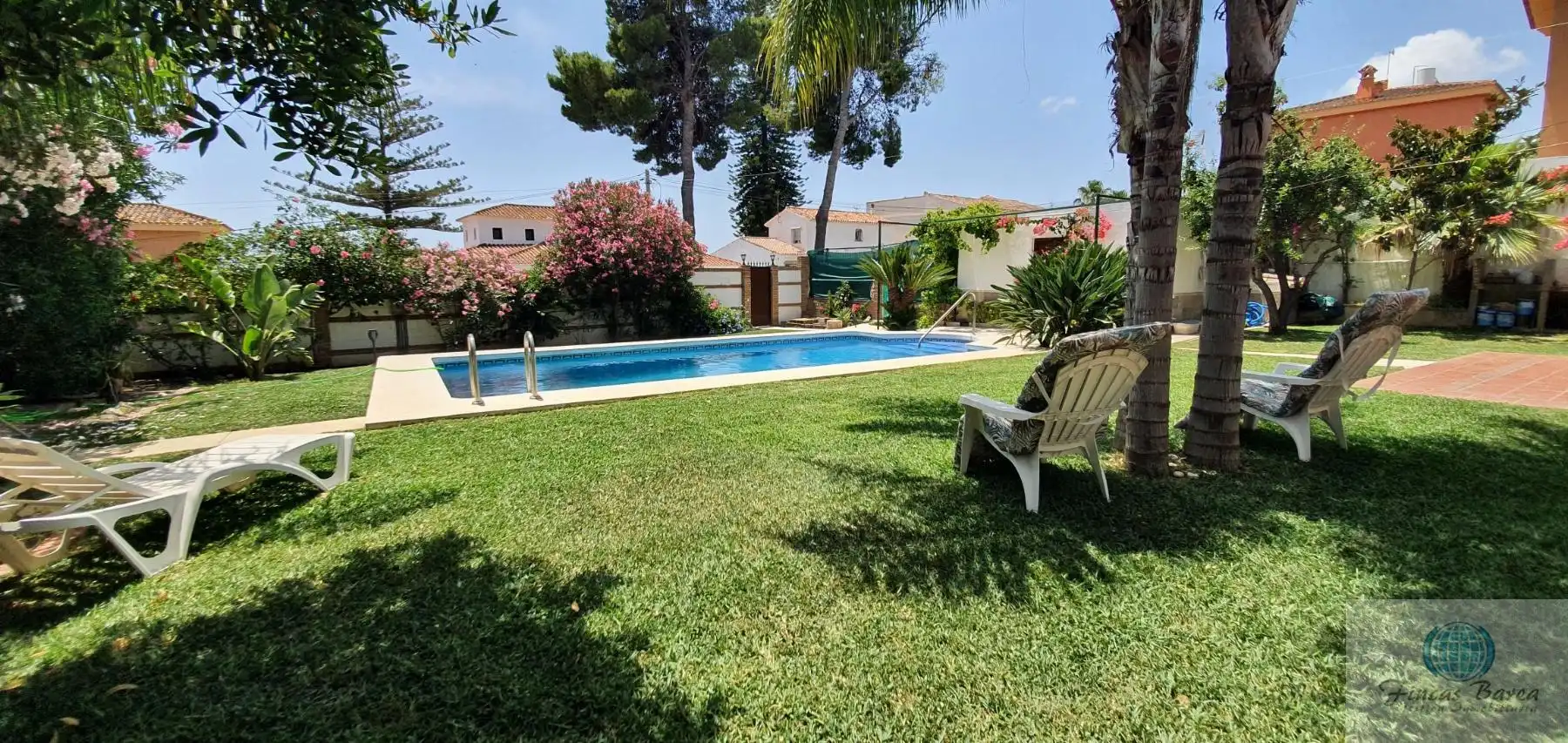 Piscina de Casa o xalet de lloguer en Mijas amb Terrassa i Piscina