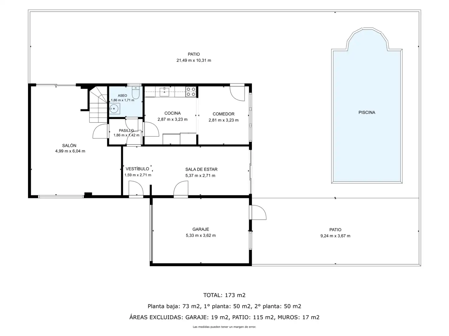 Casa bifamiliare con piscina in vendita a Calle los Brezos, imagen 45