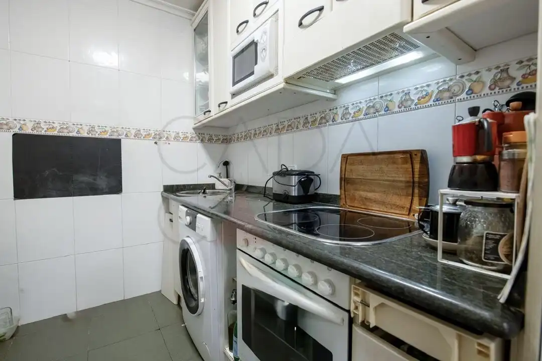 Kitchen of Flat for sale in Santander  with Heating, Storage room and Balcony