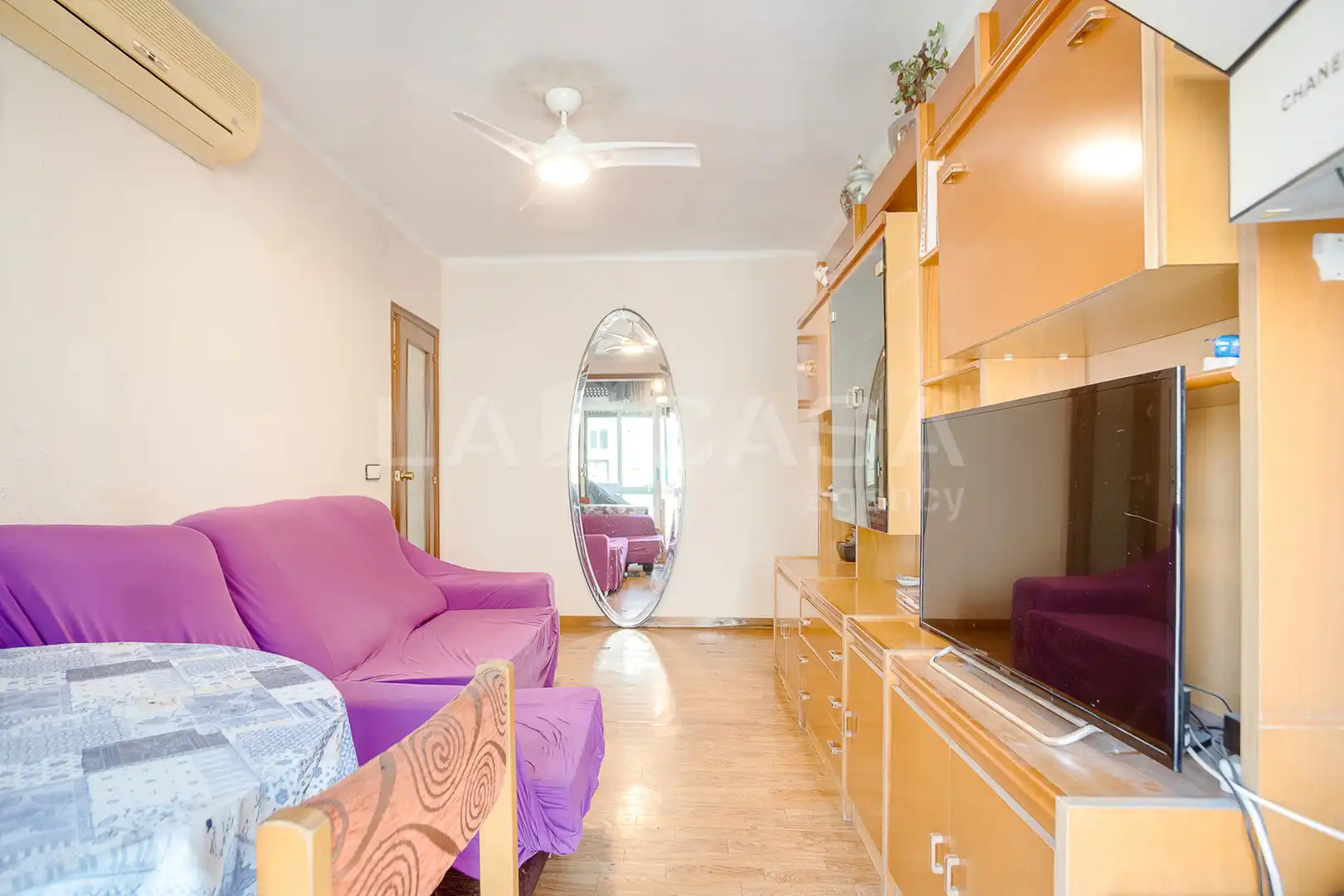 Sala de estar de Piso en venta en Sant Adrià de Besòs con Balcón