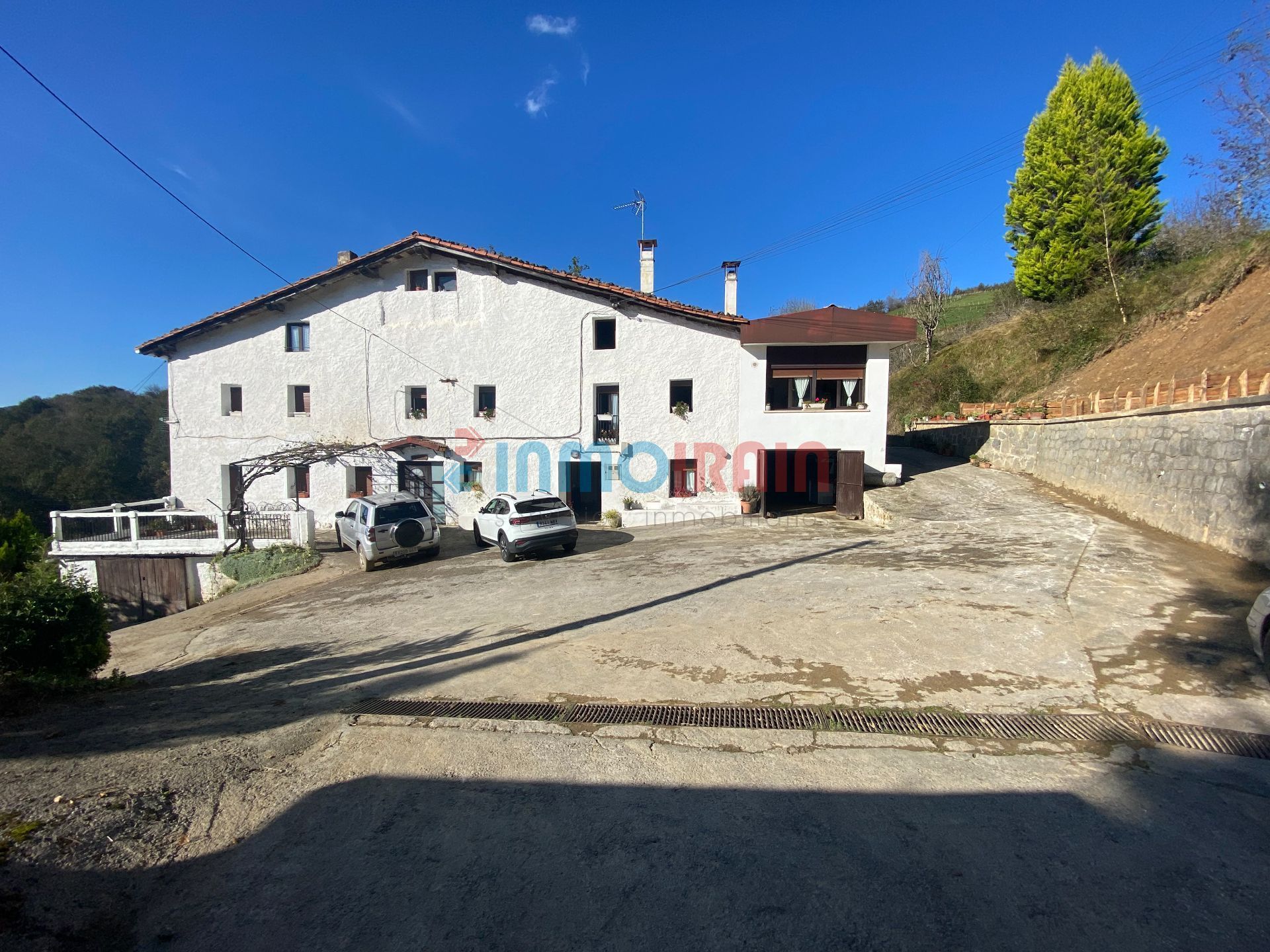 Vista exterior de Casa o xalet en venda en Abaltzisketa amb Calefacció, Jardí privat i Traster