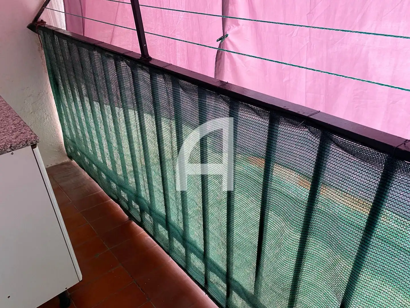 Balcony of Flat for sale in Terrassa  with Air Conditioner, Heating and Terrace