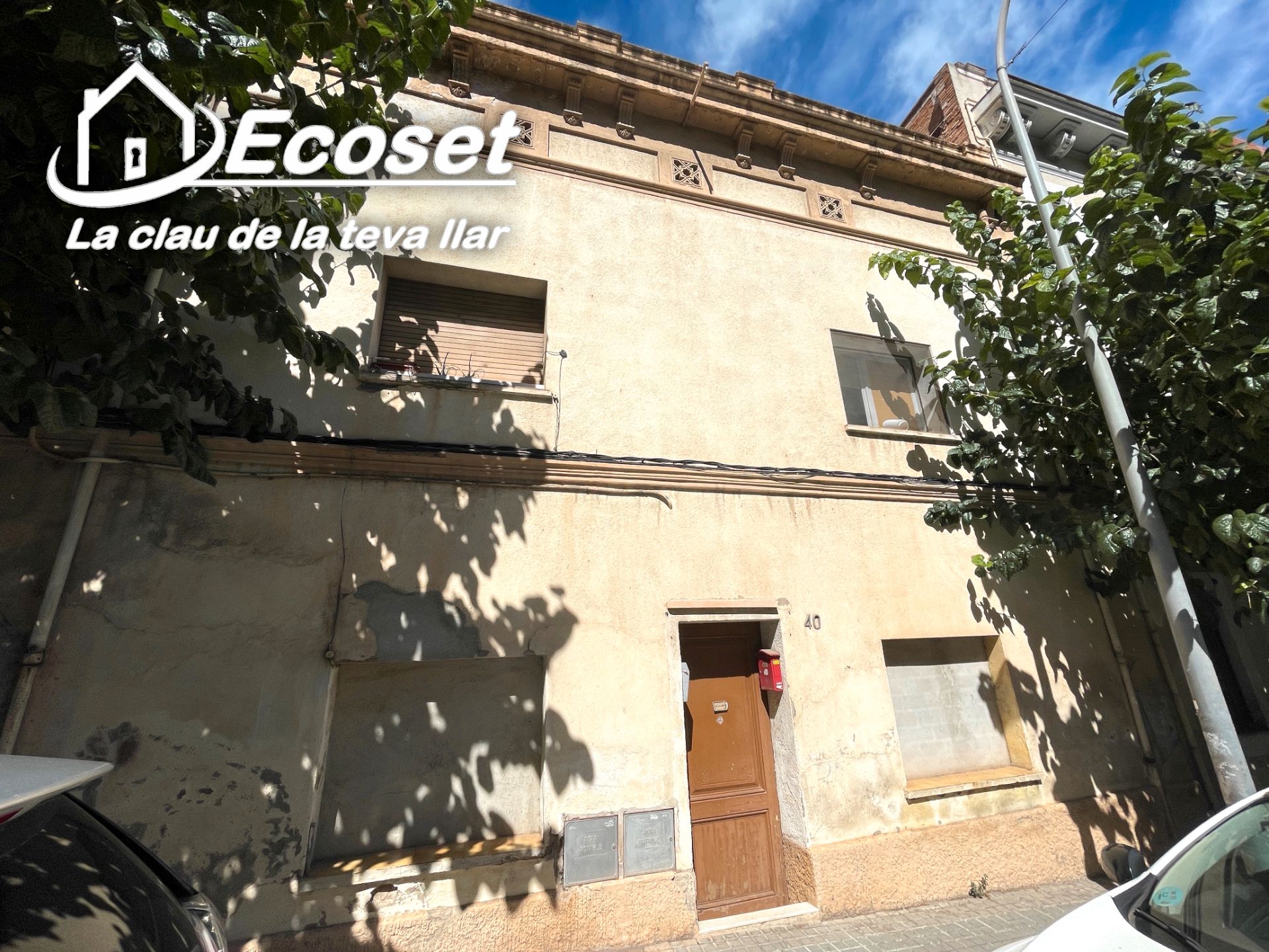 Exterior view of Single-family semi-detached for sale in Cervelló  with Terrace and Storage room